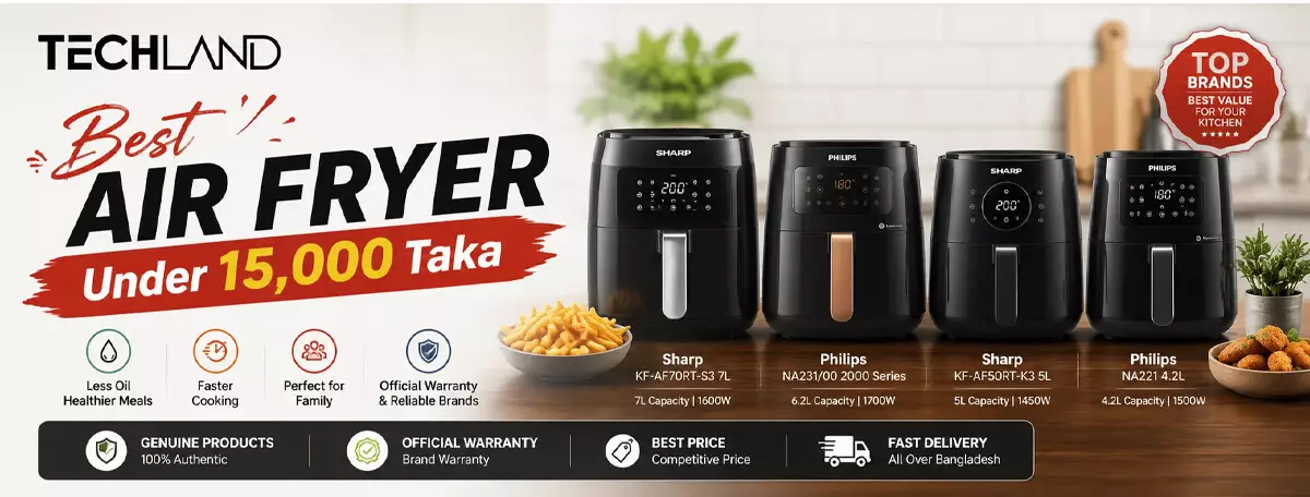 Best Air Fryer Under 15,000 Taka in Bangladesh