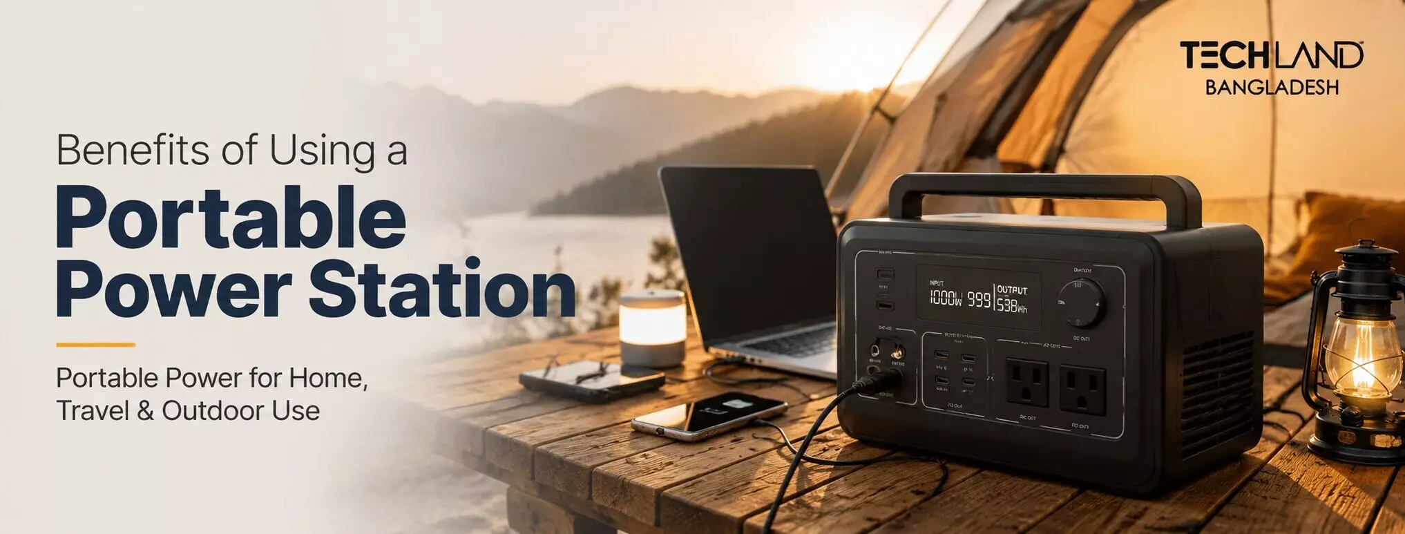 Benefits of Using a Portable Power Station