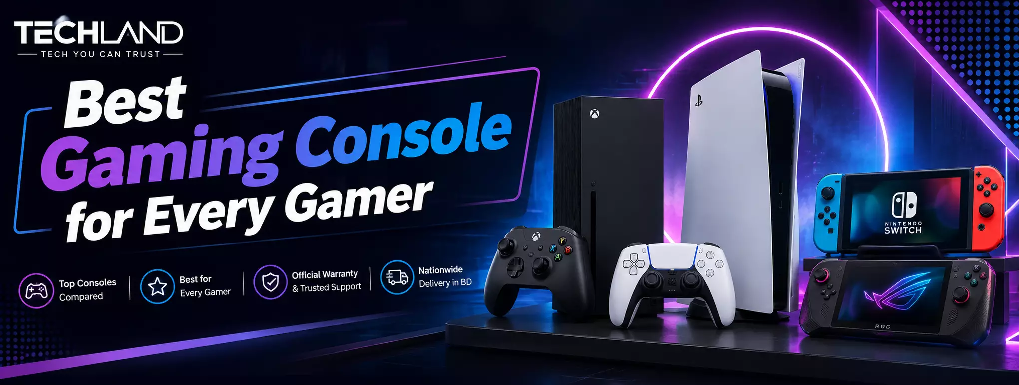 Best Gaming Console for Every Gamer