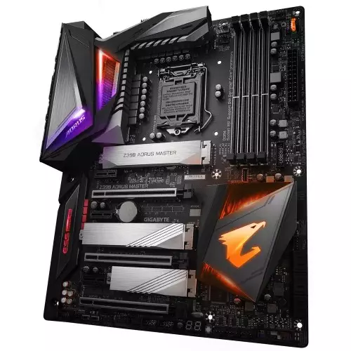 Gigabyte Z390 Aorus Master 9th Gen RGB Motherboard - 1
