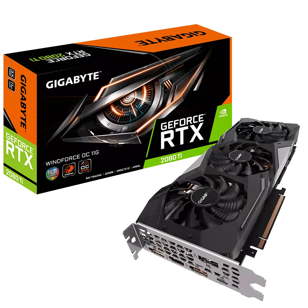 Gigabyte GeForce RTX 2080 Ti WINDFORCE OC 11GB Graphics Card