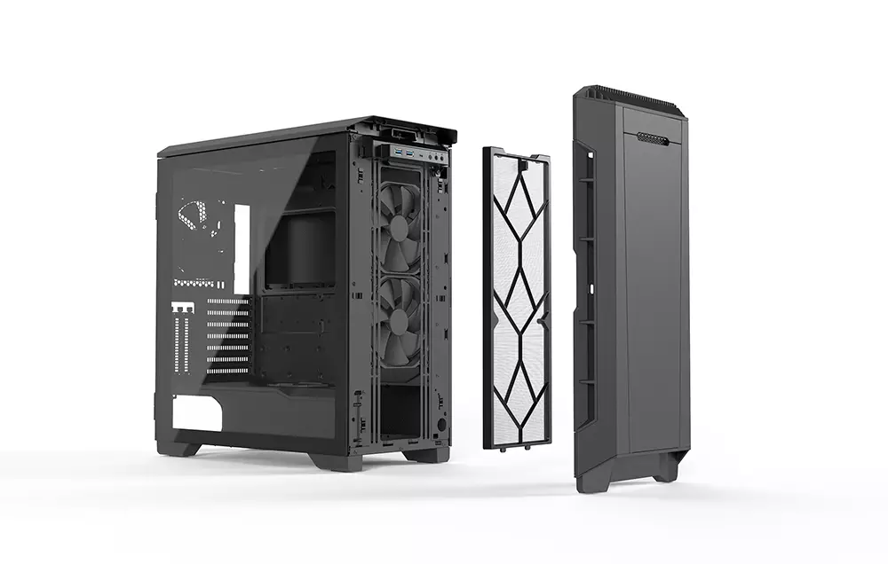 Phanteks PH-EC600PSTG-AG01 Eclipse P600S Tempered Glass Midtower ATX Casing