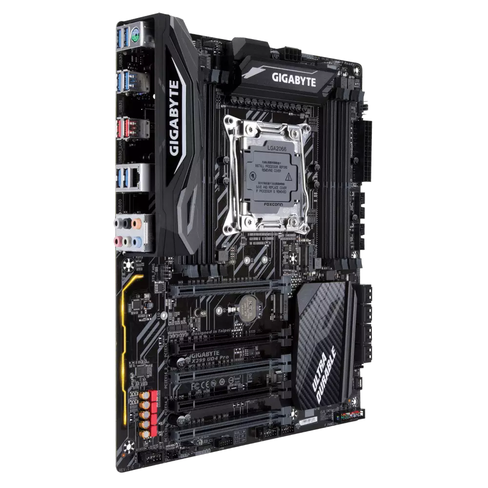 GIGABYTE X299 UD4 Pro Ultra Durable RGB Fusion INTEL Motherboard - 1