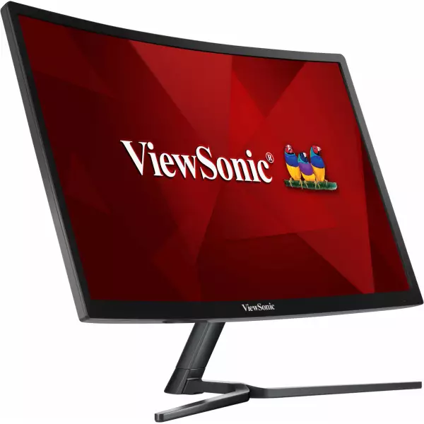 ViewSonic VX2458-C-mhd 24 Inch 144 Hz FreeSync Curved Gaming Monitor - 1