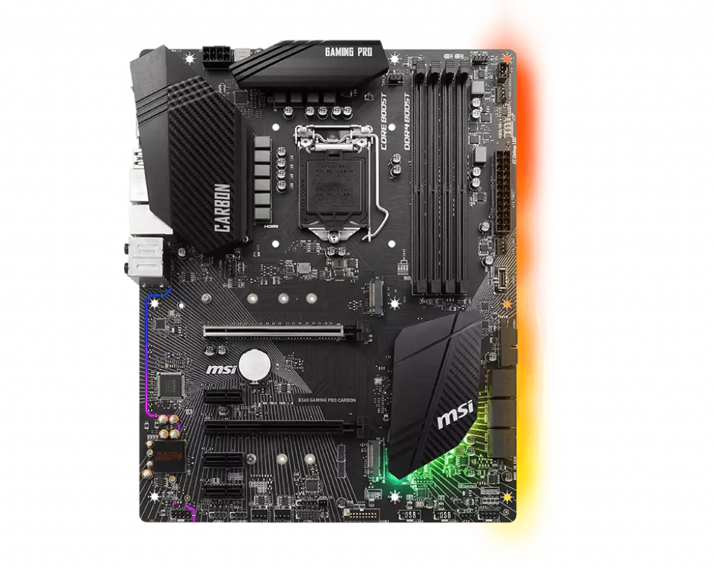 MSI B360 GAMING PRO CARBON Motherboard - 1