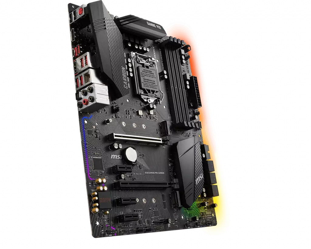 MSI B360 GAMING PRO CARBON Motherboard - 3