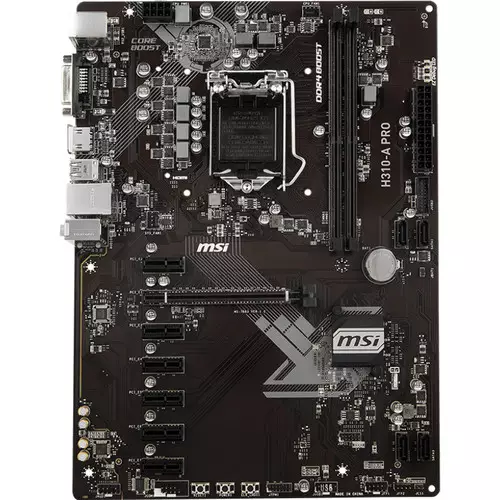MSI H310-A PRO INTEL MOTHERBOARD-gallery-1