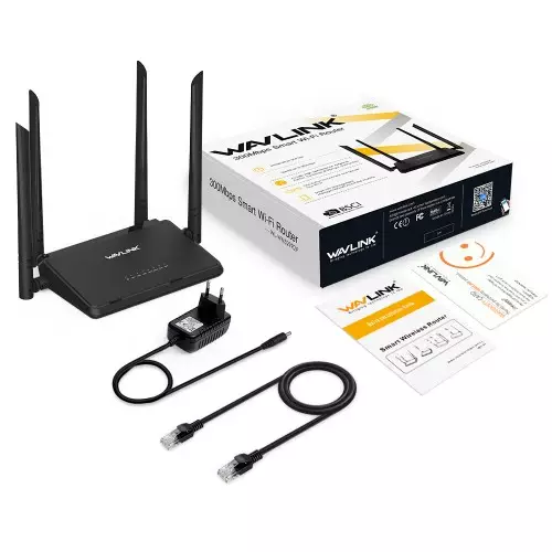 Wavlink WL-WN529N2 N300 Wireless Smart Wi-Fi Router - 1