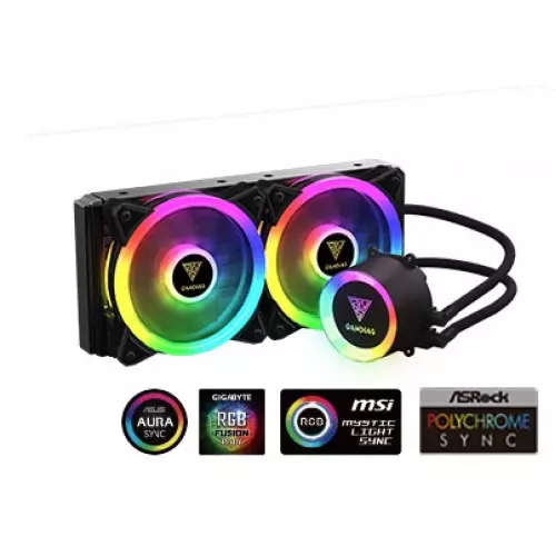 Gamdias CHIONE M2 240R RGB 240mm All in One Liquid CPU Cooler
