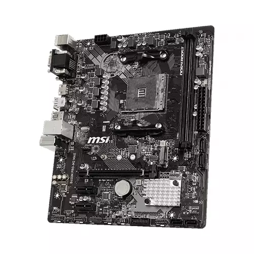 MSI B450M PRO-M2 MAX AMD AM4 GAMING MOTHERBOARD - 1