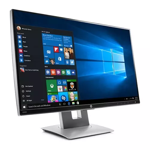 HP EliteDisplay E230T 23 inch 1920 x 1080p Touchscreen IPS Monitor - 1