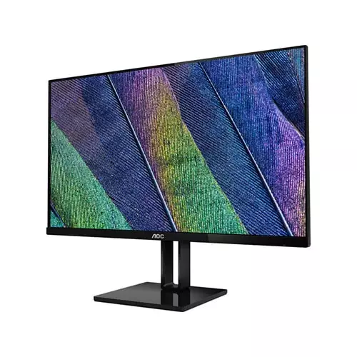 AOC 22V2Q 21.5 inch AMD FreeSync 75Hz IPS Monitor (With HDMI & Display Cable) - 1