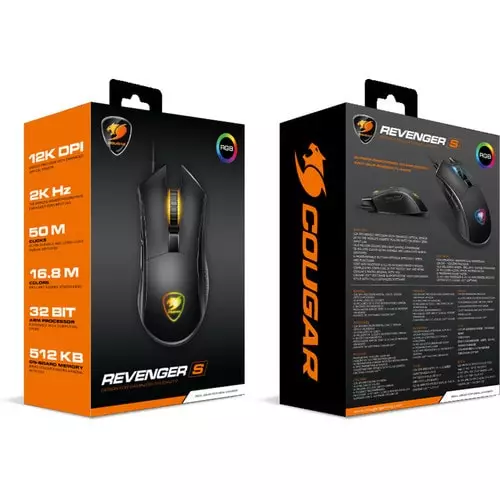 COUGAR Revenger S 12 000 dpi 6 Buttons 2000 Hz Polling Gaming Mouse