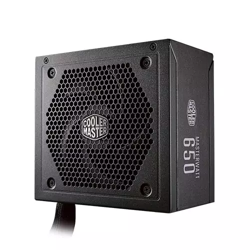 Cooler Master MASTERWATT650 650 Watt SEMI-FANLESS MOUDULAR 80 PLUS GOLD CERTIFIED POWER SUPPLY - 1