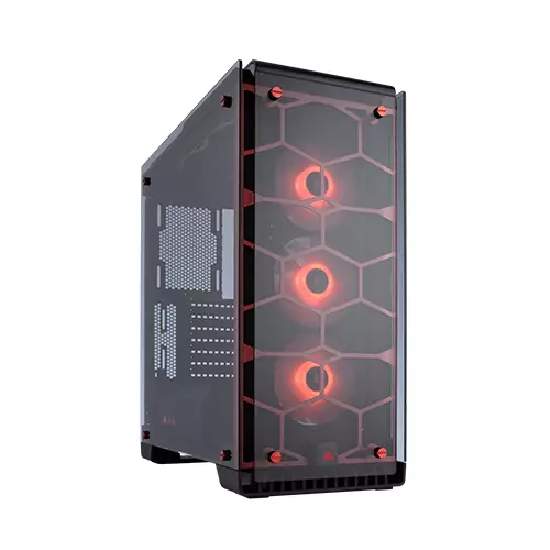 Corsair crystal series 570X RGB RED Gaming Casing