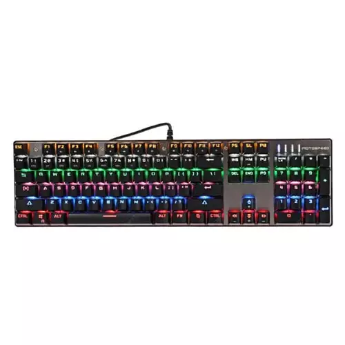 Motospeed CK666 NKRO Optical Mechanical RGB Gaming Keyboard Mouse Combo - 2