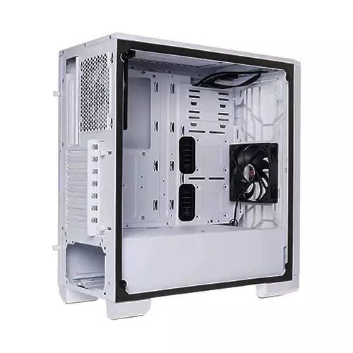 Bitfenix NOVA MESH TG White Gaming Case - 2
