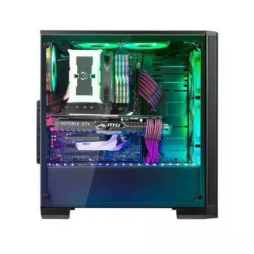 Bitfenix NOVA MESH TG Black Gaming Case-1