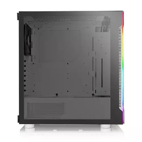 Thermaltake H200 TG SNOW RGB ATX Mid Tower Case - 1