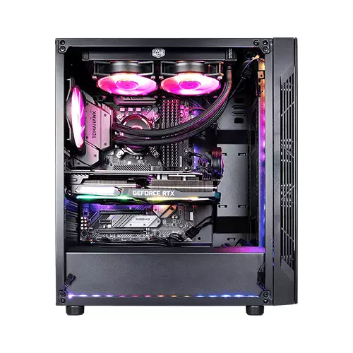 MSI Mag Vampiric 010M RGB Mid Tower Gaming Case - 2