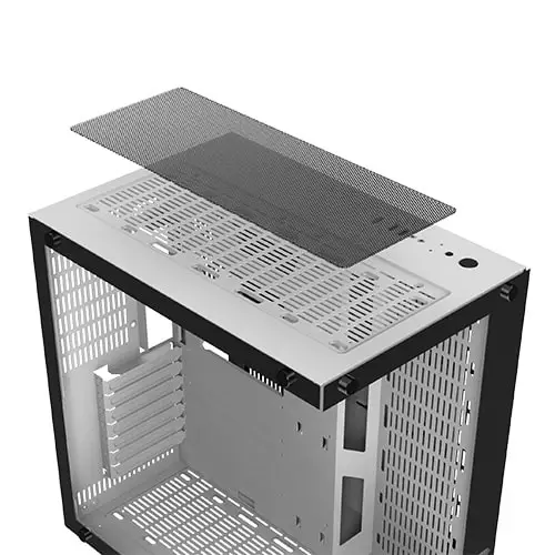 XIGMATEK Aquarius Plus White Tempered Glass ATX Case - 2