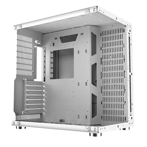 XIGMATEK Aquarius Plus White Tempered Glass ATX Case - 4