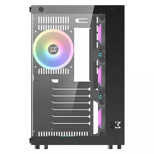 XIGMATEK Aquarius Plus Black Tempered Glass ATX Case - 2