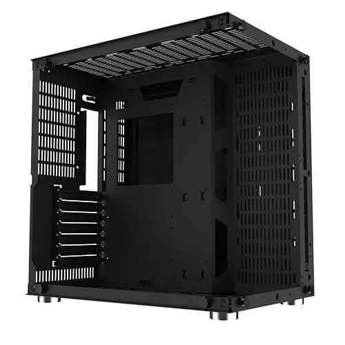 XIGMATEK Aquarius Plus Black Tempered Glass ATX Case - 3
