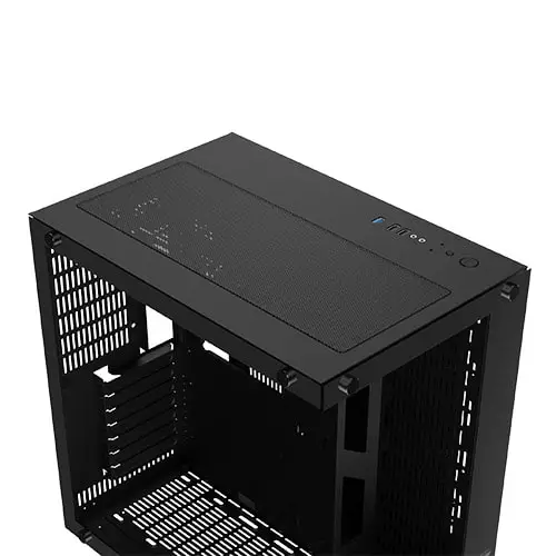 XIGMATEK Aquarius Plus Black Tempered Glass ATX Case - 5