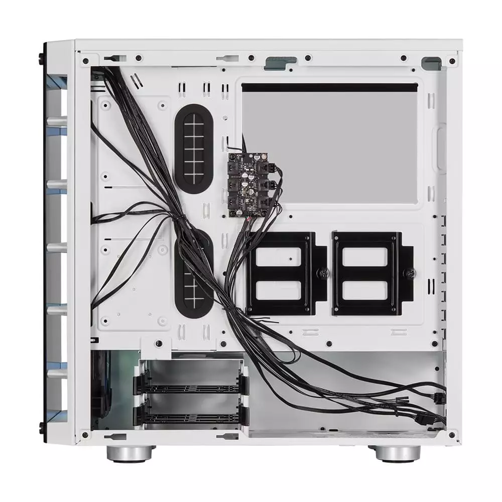 Corsair iCUE 465X RGB Mid-Tower ATX Smart Case - White - 4