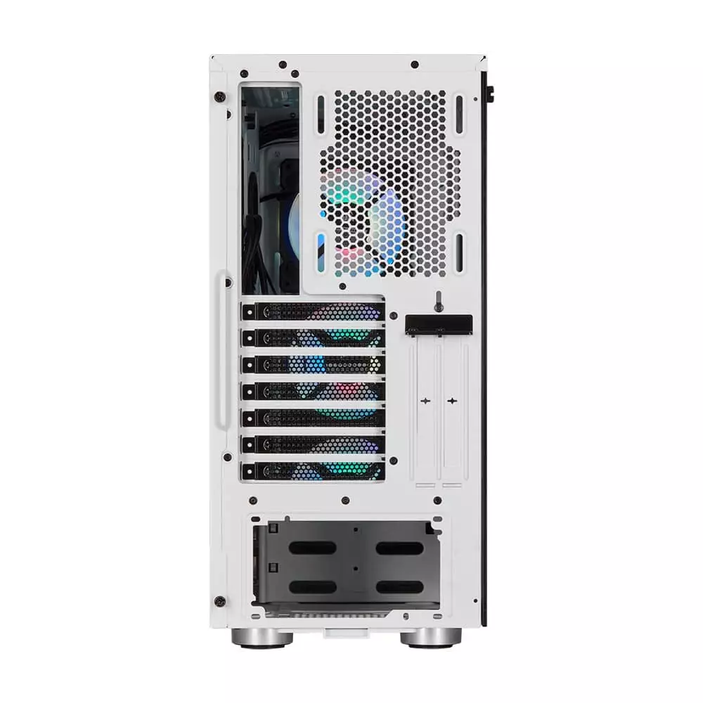 Corsair iCUE 465X RGB Mid-Tower ATX Smart Case - White-5