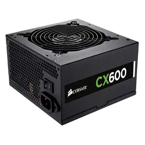 CORSAIR CX600 600 Watt 80 PLUS Bronze Certified Power Supply