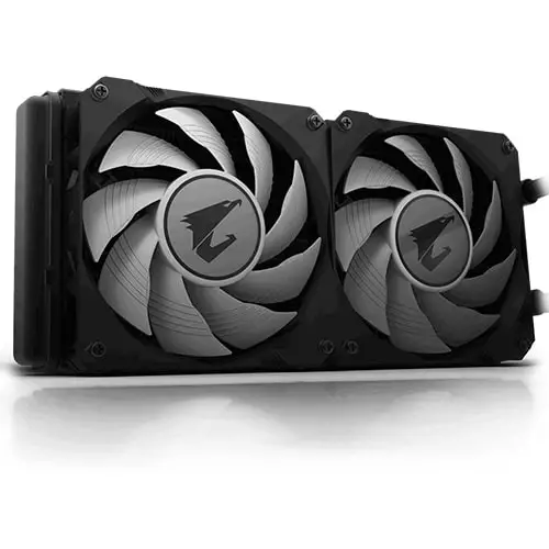 Gigabyte Aorus 240 ARGB LCD 240mm All in One Liquid CPU Cooler - 3