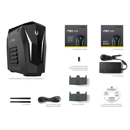 ZOTAC MEK MINI Intel Core i5 GeForce RTX 2060 SUPER Gaming Desktop Computer - 4