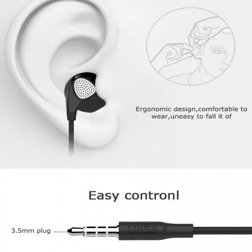 UiiSii U1 Running Earbuds with Volume Control Ear Hook - 2