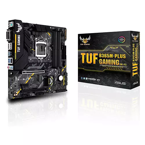 Asus TUF B365M-Plus Gaming Wi-Fi LGA1151 9TH Gen Micro ATX Motherboard