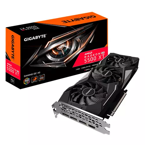 GIGABYTE Radeon RX 5500 XT Gaming OC 4GB Graphics Card