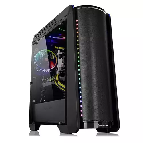 Thermaltake Versa C24 RGB Mid-Tower Casing (Black)