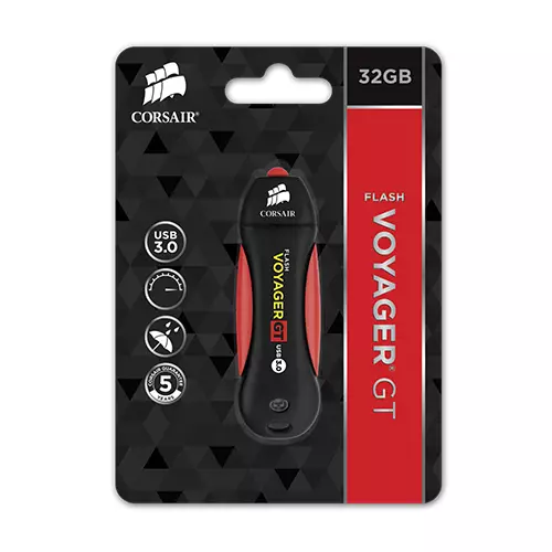 CORSAIR Flash Voyager GT USB 3.0 256GB Flash Drive - 3