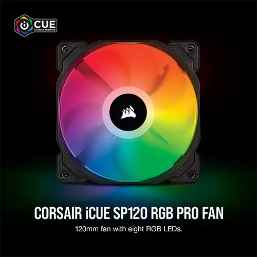 Corsair iCUE SP120 RGB PRO 120mm Fan - 2