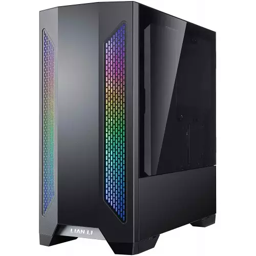 Lian Li LANCOOL II RGB ATX Mid Tower Gaming Case (Black) - 3