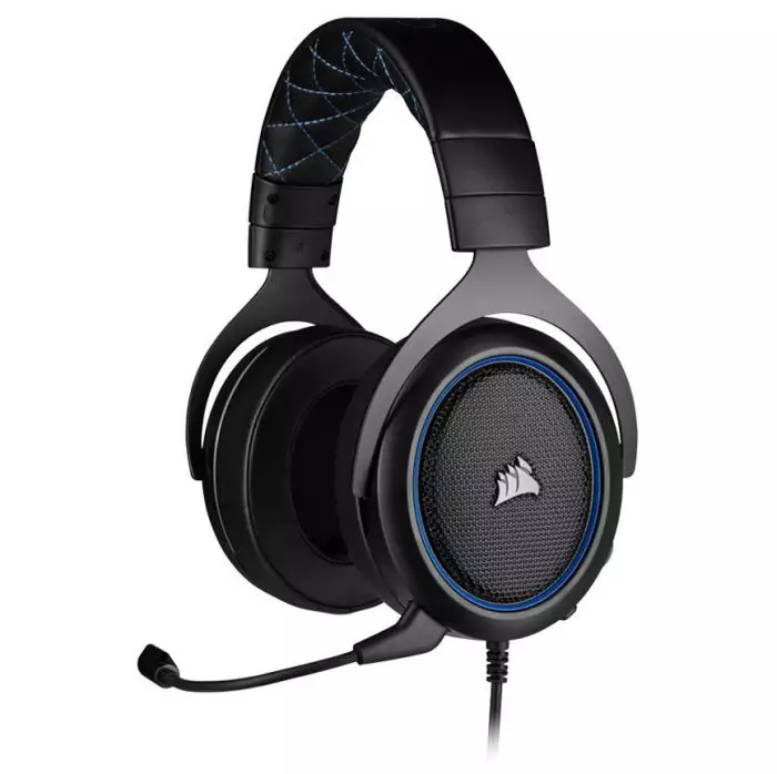 Corsair HS50 Pro Stereo 3.5mm Gaming Headphone (Blue)