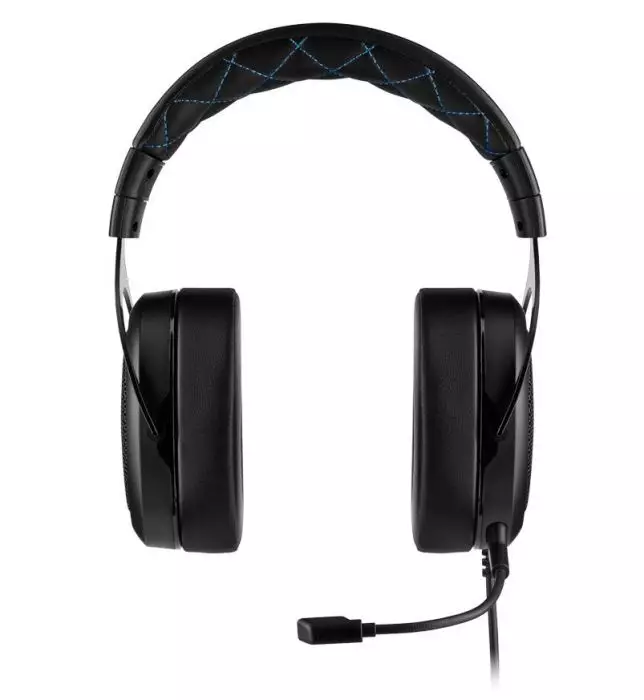 Corsair HS50 Pro Stereo 3.5mm Gaming Headphone (Blue) - 1