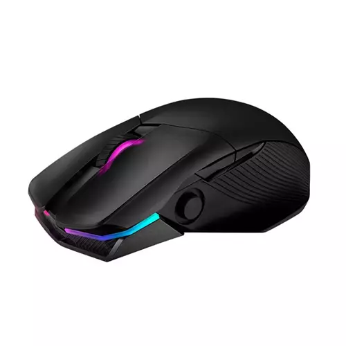 ASUS P704 ROG Chakram 2.4GHz RGB Wireless Gaming Mouse with Qi charging - 3