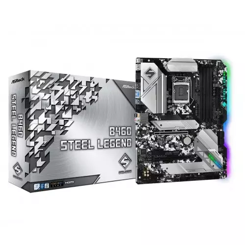 ASRock B460 Steel Legend 10th Gen Motherboard