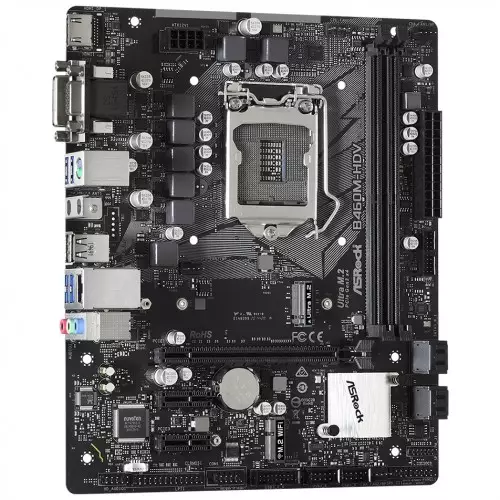 ASRock B460M-HDV 10th Gen Motherboard - 1