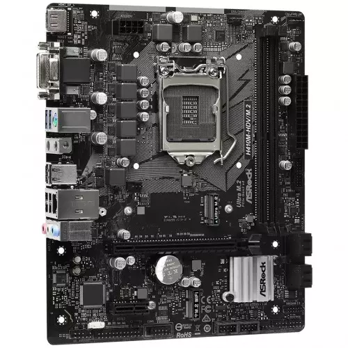 ASRock H410M-HDV 10th Gen Motherboard - 1