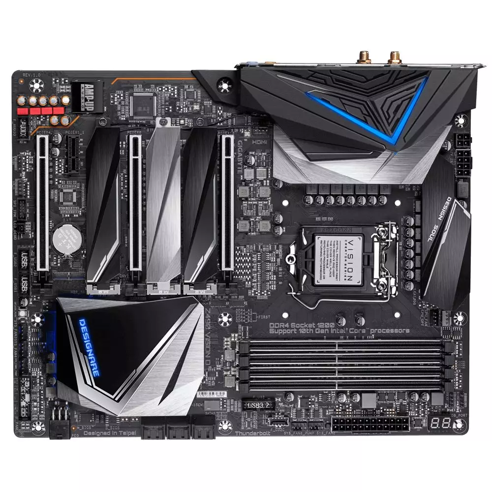 Gigabyte Z490 Vision D 10th Gen ATX Motherboard - 1