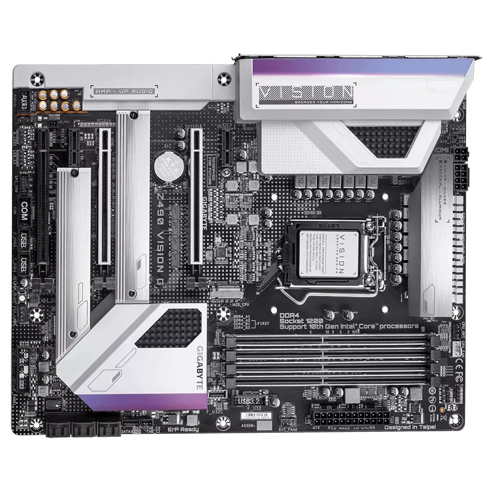 Gigabyte Z490 Vision G 10th Gen ATX Motherboard - 1