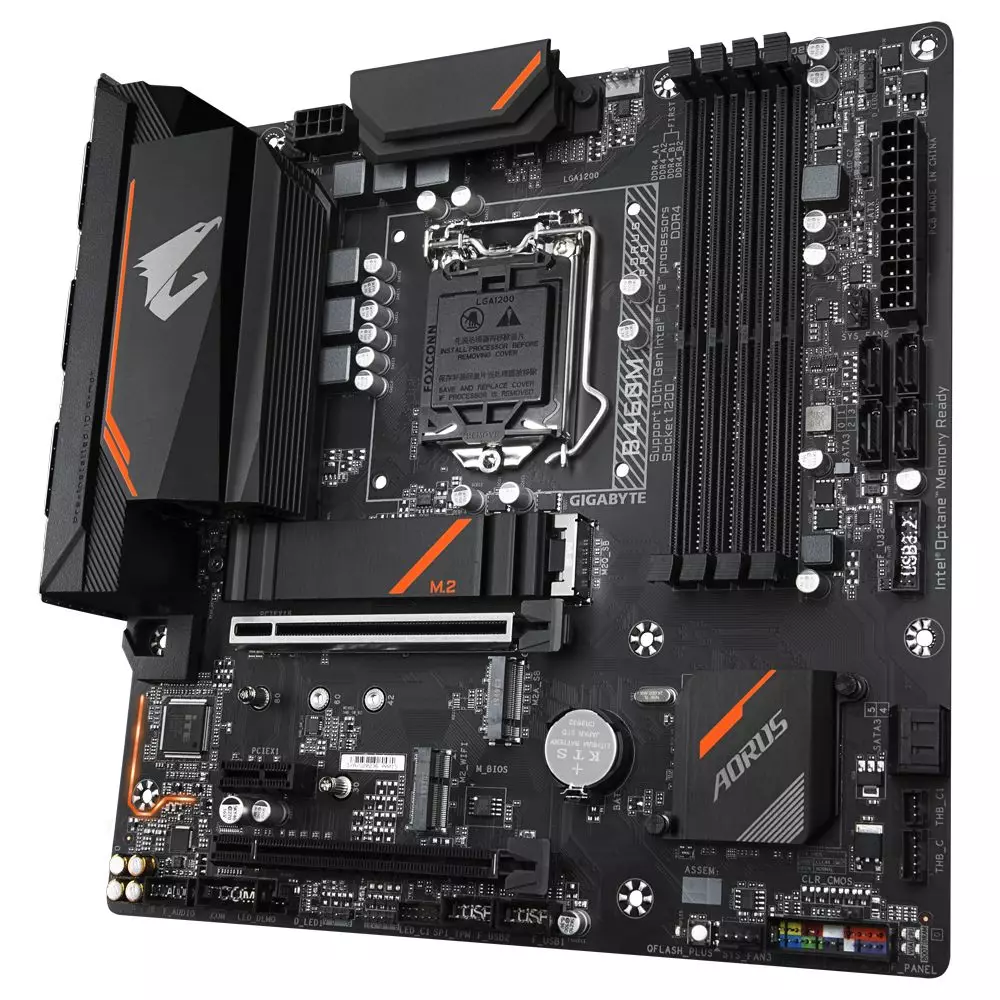 Gigabyte B460M Aorus Pro Intel 10th Gen ATX Motherboard - 1